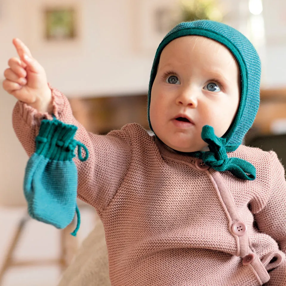 Knitted Baby Mittens (0-12m)