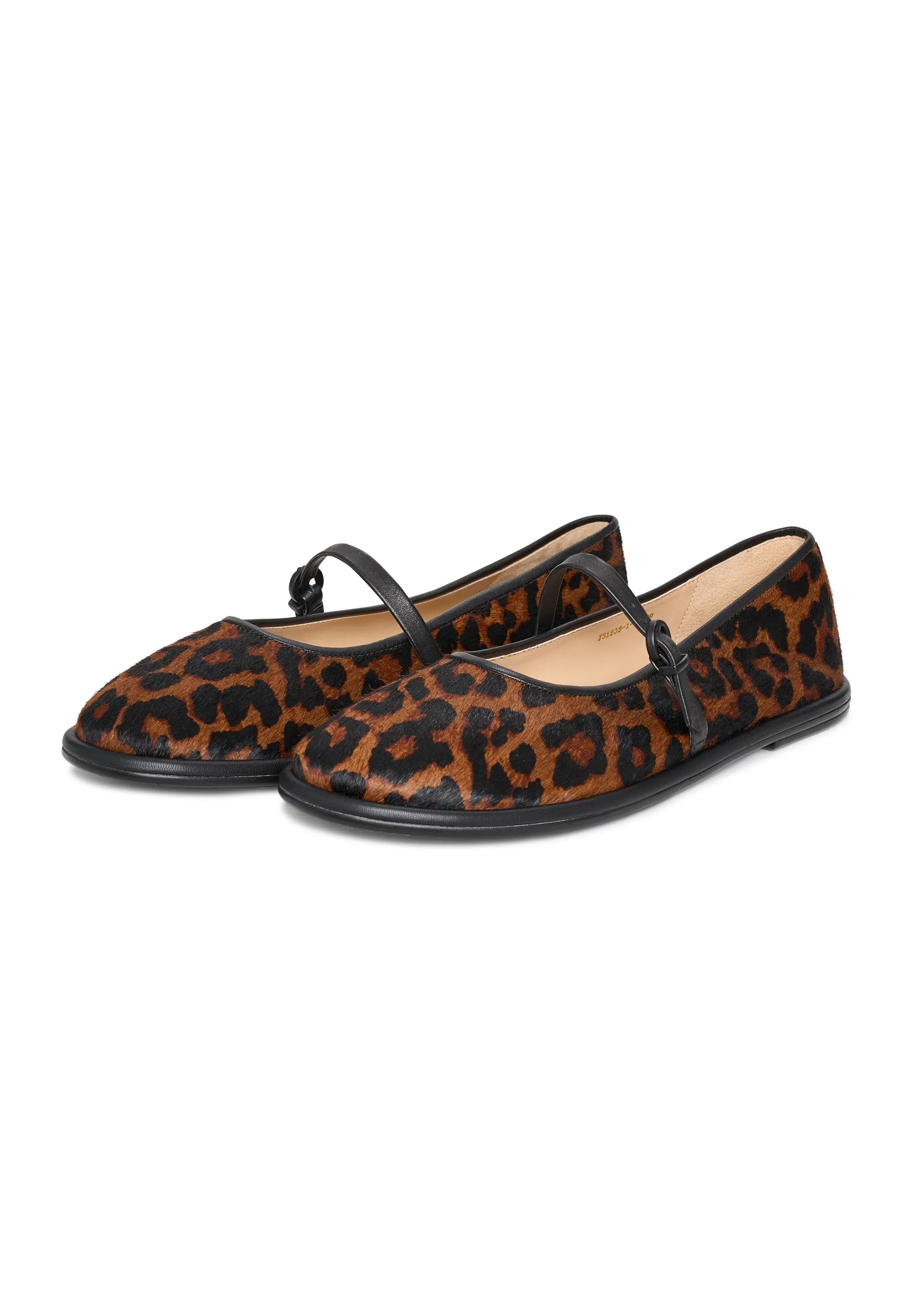 Leather Ballerinas Alba - Leopard