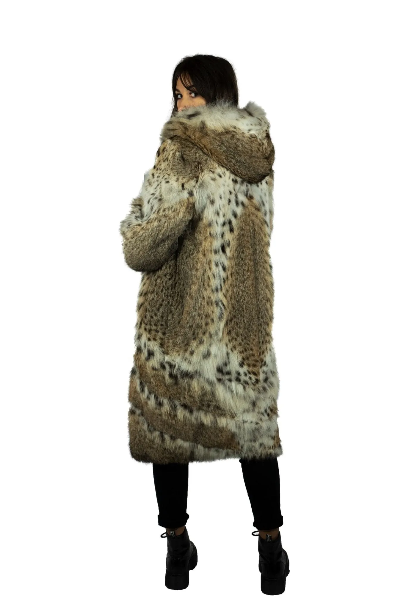 Linciotto coat with hood