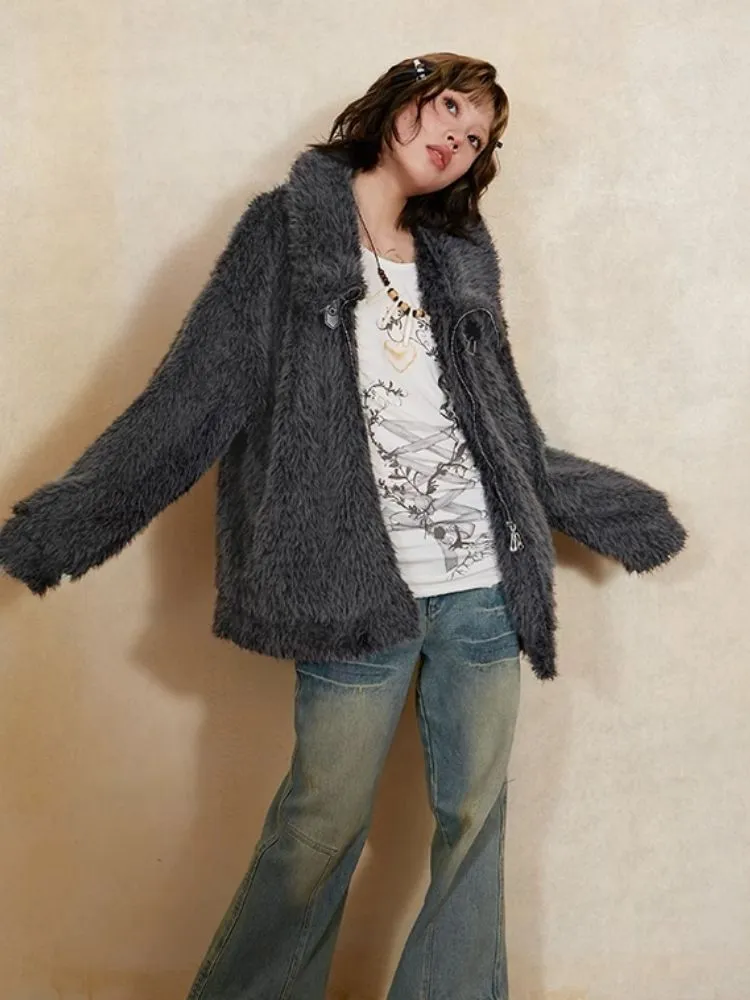 Loose fur coat【s0000004565】