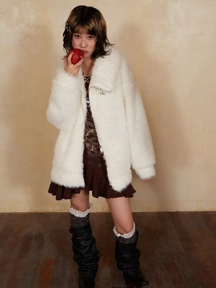 Loose fur coat【s0000004565】