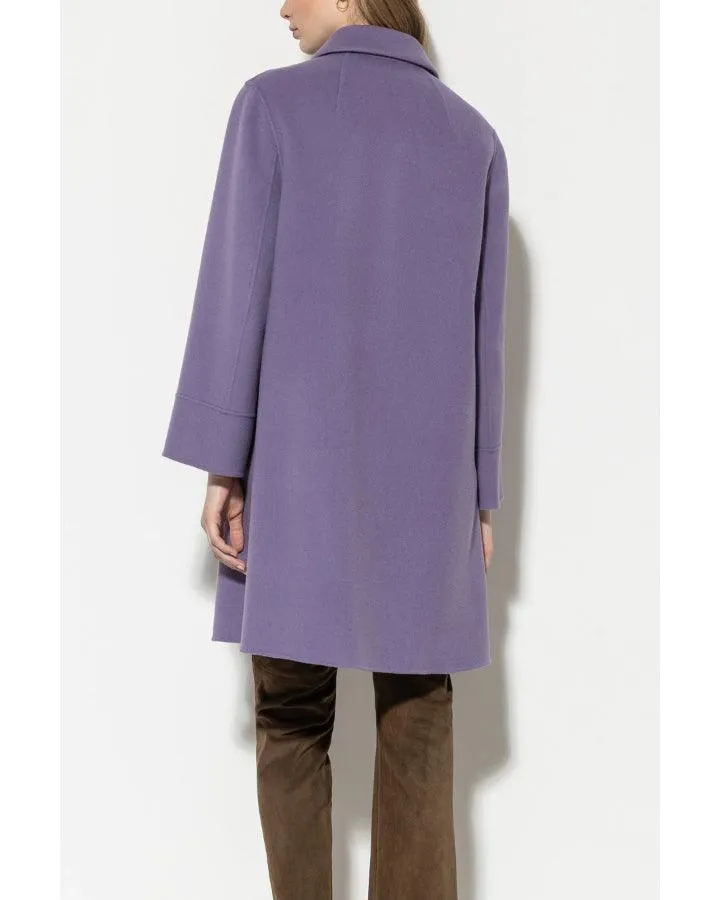 Luisa Cerano Double Face Wool Cashmere Coat