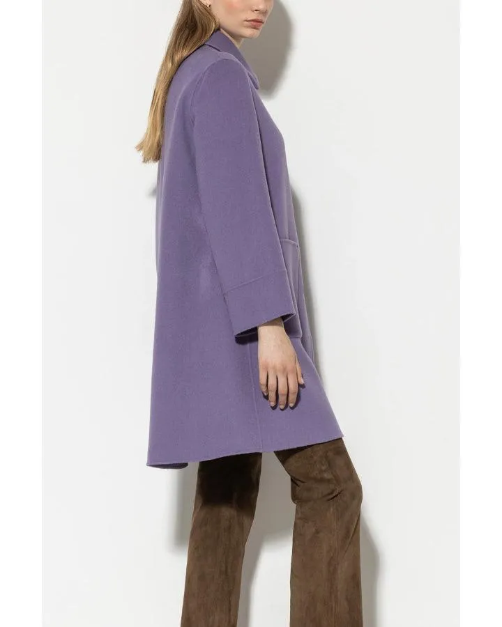 Luisa Cerano Double Face Wool Cashmere Coat