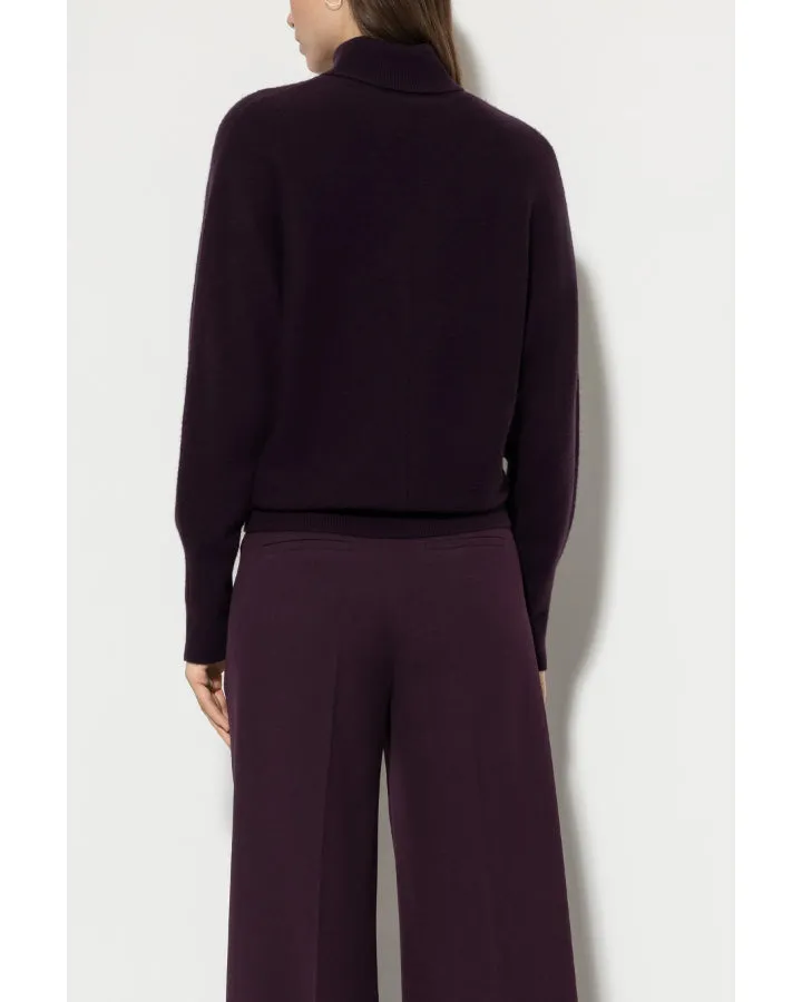 Luisa Cerano Turtleneck Cutout Sweater