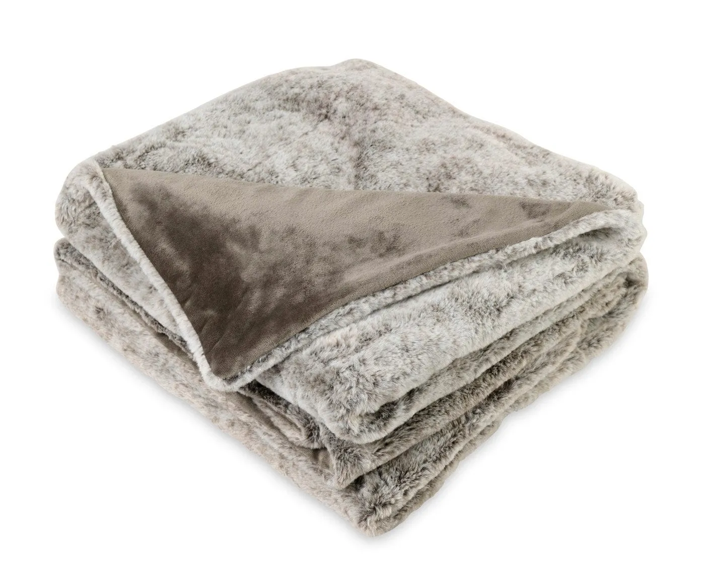 Luxe Faux Fur Throw Blanket