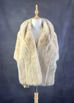 Luxury Real Mink Fur Stole (Mink04)