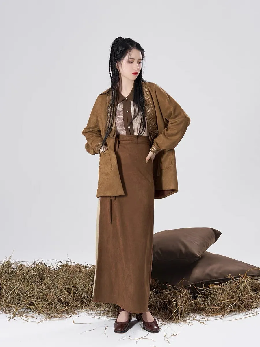 Maggie Modern Chinese Hanfu Skirt