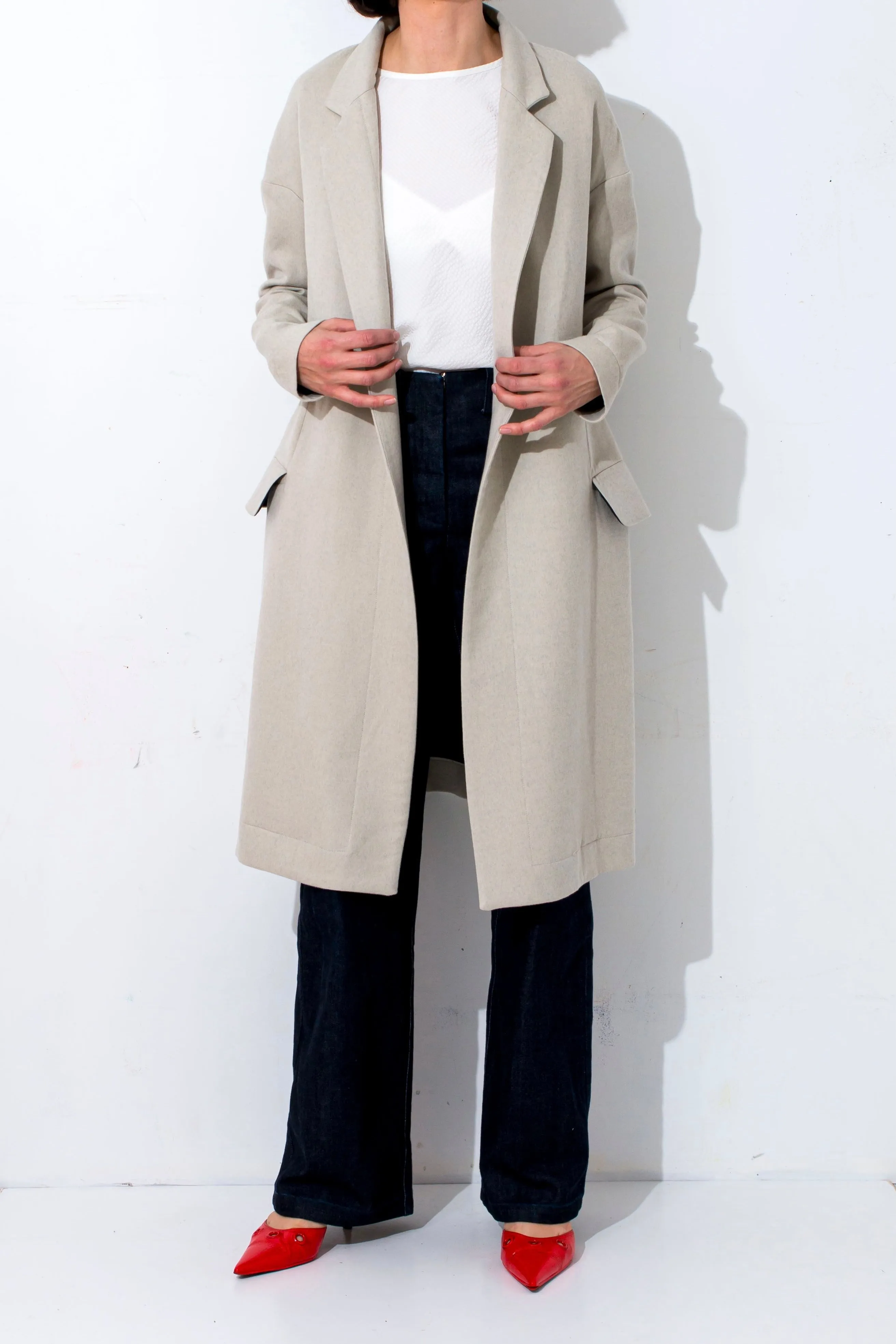 Marte Coat, oatmeal