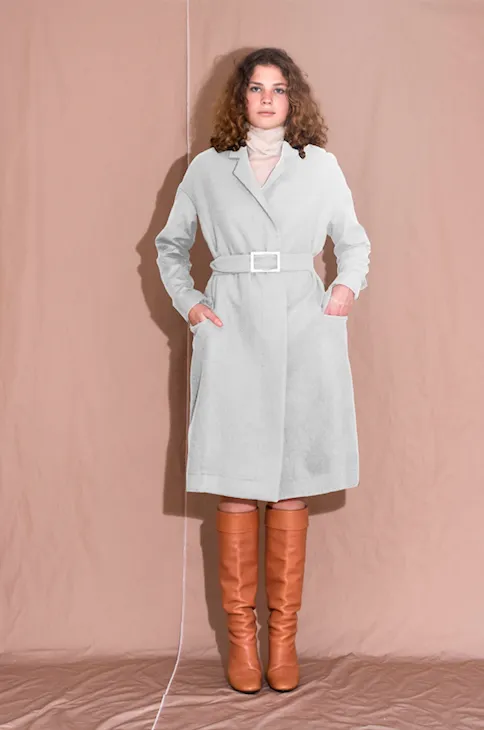 Marte Coat, oatmeal