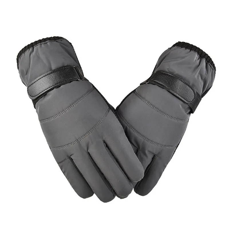 Men's Cycling Gloves Outdoor Windproof Touchscreen Anti-slip Padded Ski Gloves