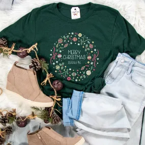 Merry Christmas Multicolor Unisex Shirt