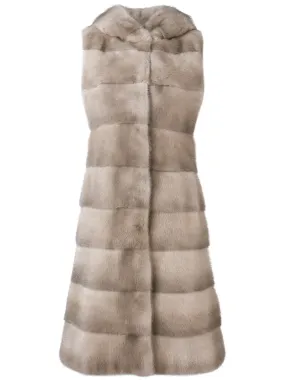 mink vest "Valeny"