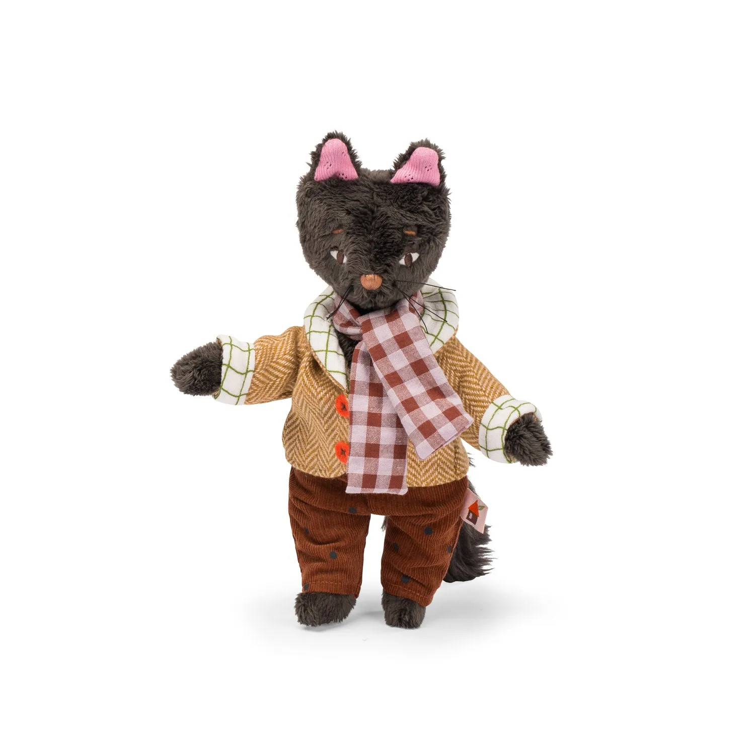 Moulin Roty - Les Minouchkas - Leon the cat soft toy