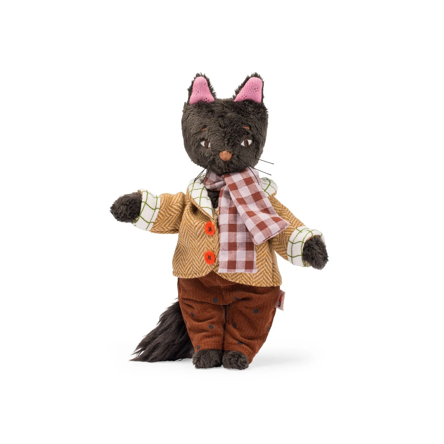 Moulin Roty - Les Minouchkas - Leon the cat soft toy