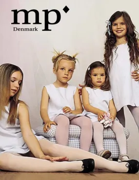 MP Denmark Children Merino Wool & Cotton Blend Tights 327