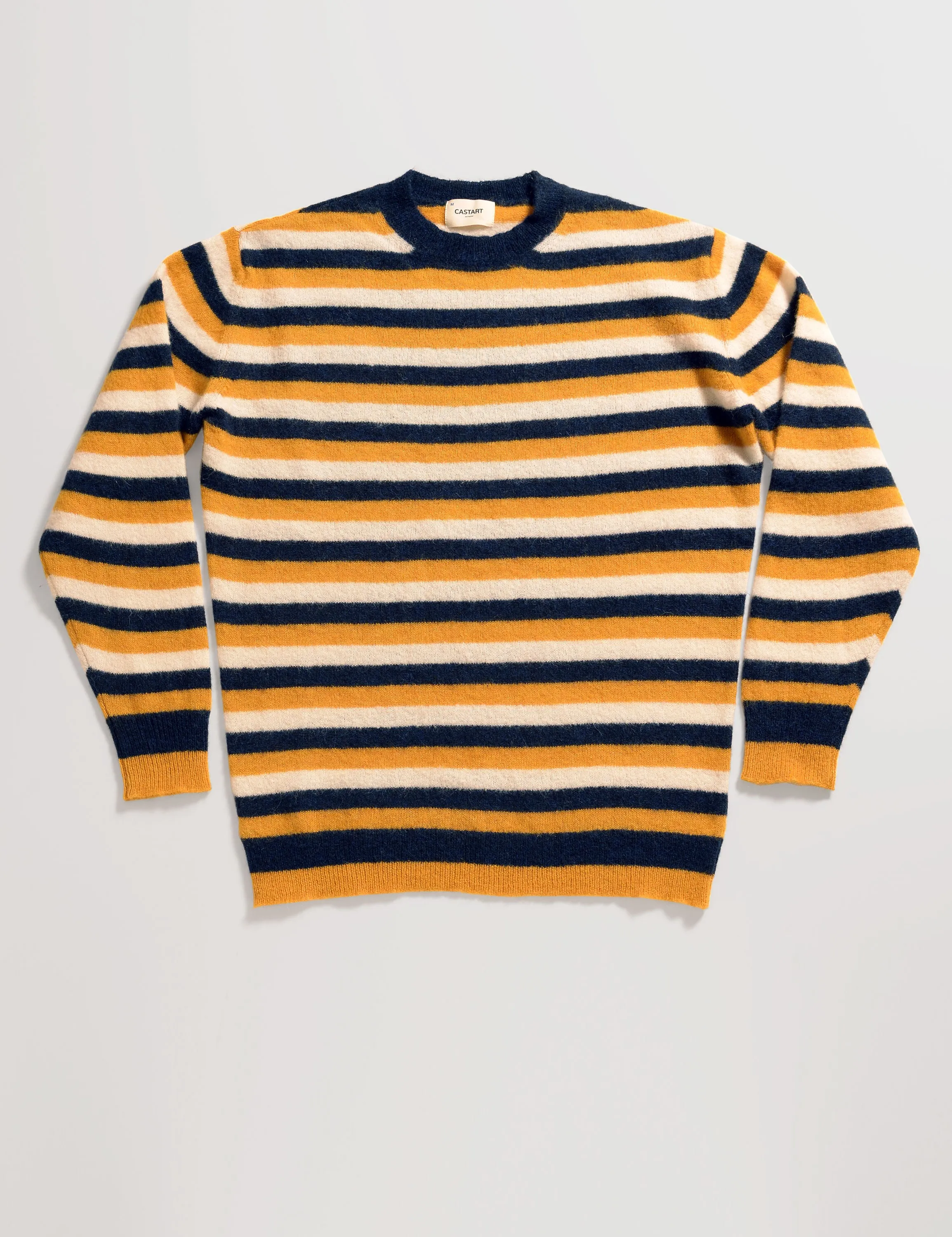 National Park Striped Sweater - Yellow