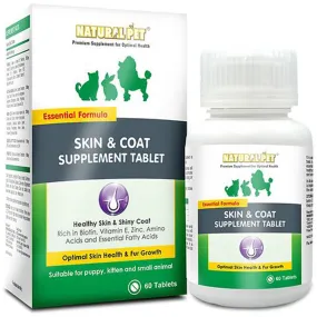 Natural Pet - Skin & Coat Supplement 60cts