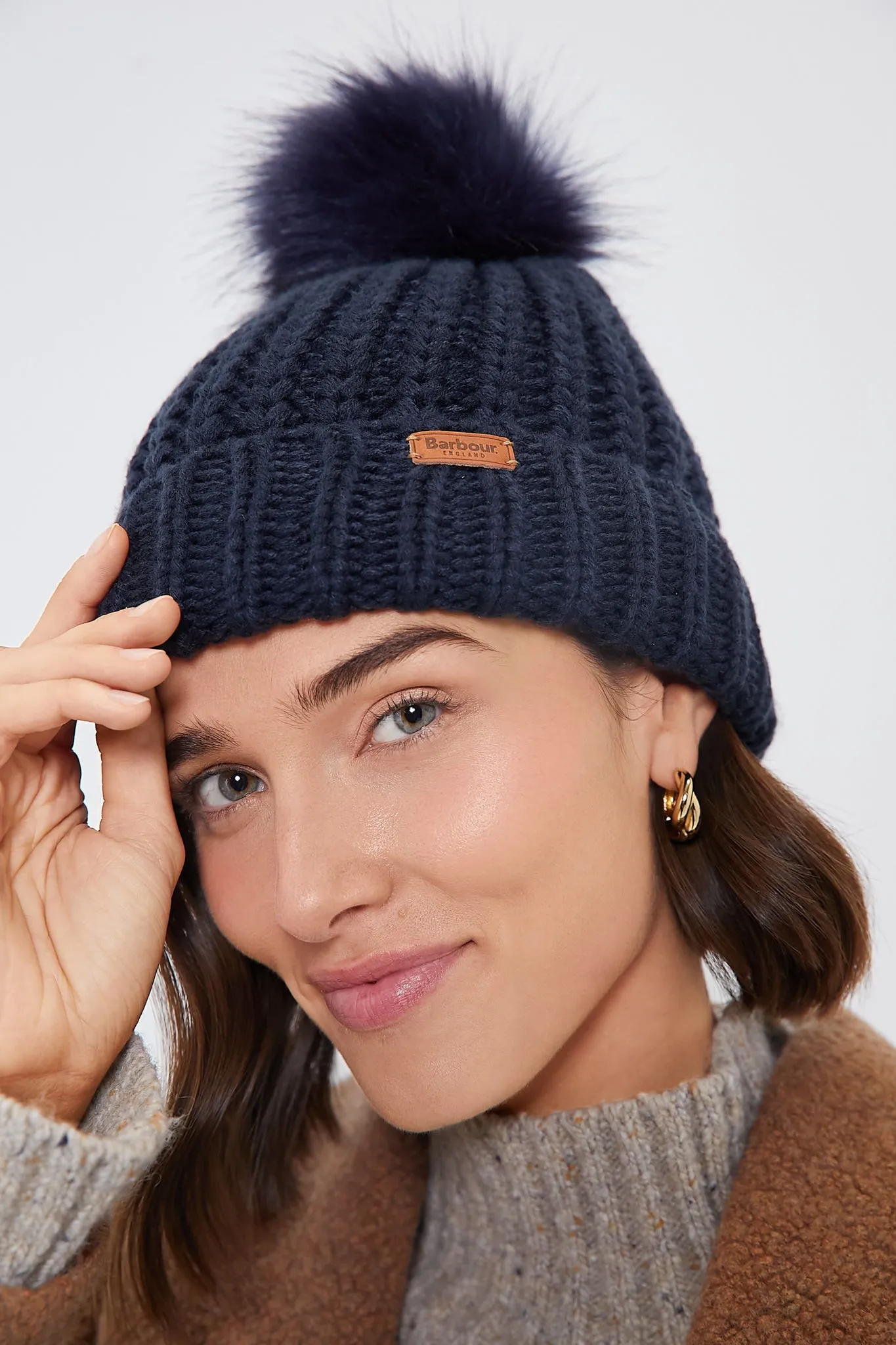 Navy Saltburn Beanie