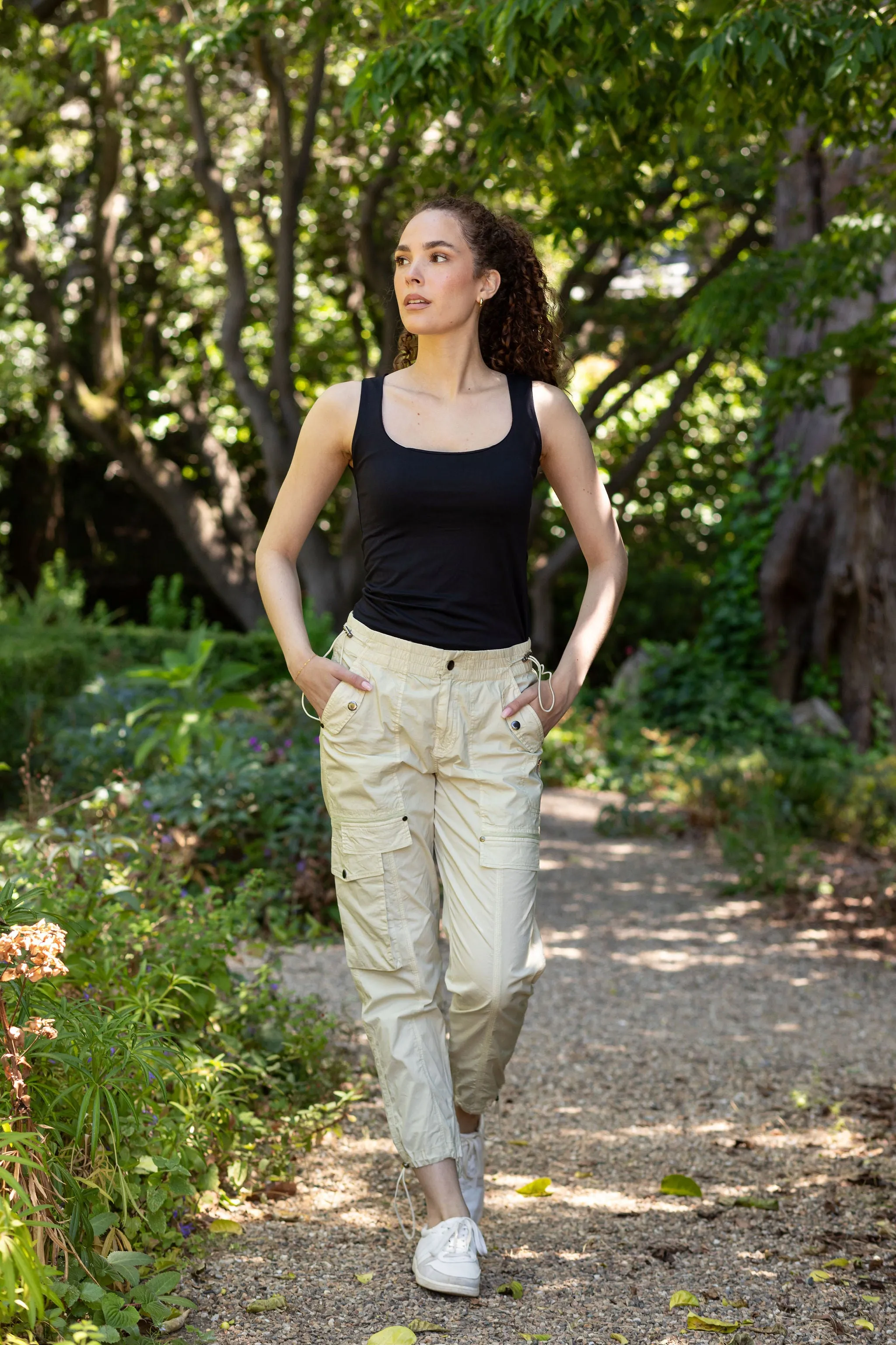 Nova Stretch Poplin Cargo Jogger