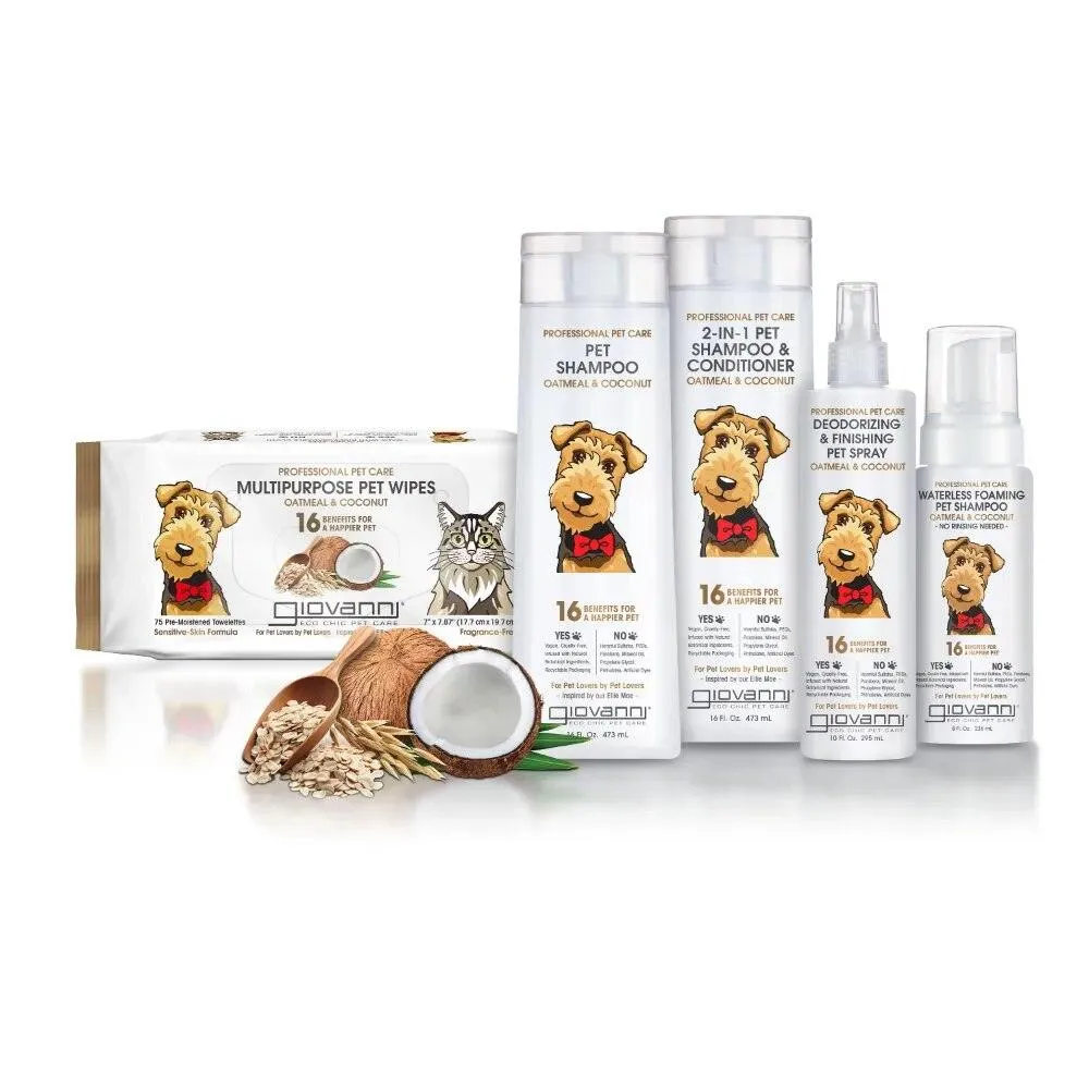 Oatmeal Coconut Dog Shampoo