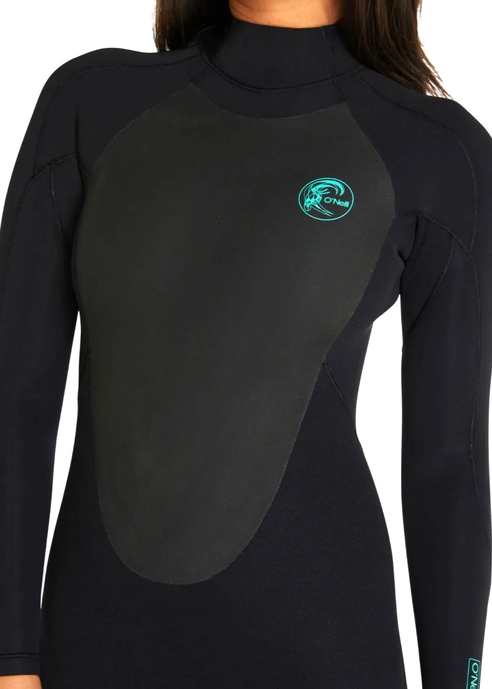 ONeill Womens Focus 3/2mm BZ Steamer Wetsuit