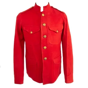 Original Pre-WWI British Cavalry Other Ranks Enlisted Scarlet Coat - Dated 1903