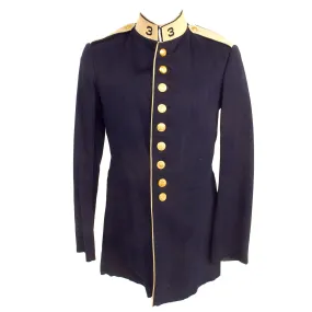 Original U.S. Spanish American War 3rd Infantry Regiment New York Volunteers Model 1885 Dress Coat