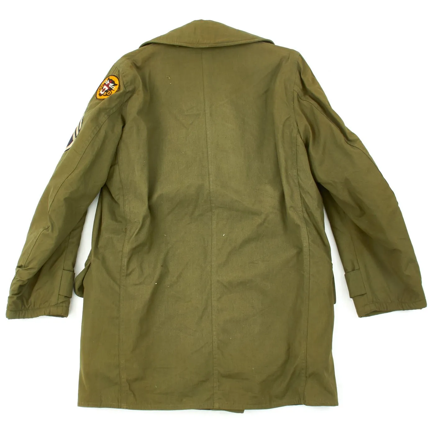 Original U.S. WWII Named Tank Destroyer Mackinaw Coat Jeep Jacket