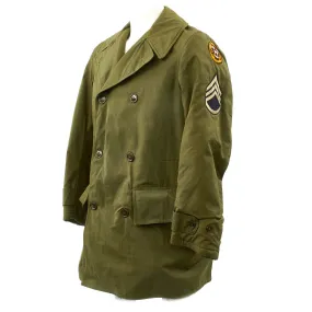 Original U.S. WWII Named Tank Destroyer Mackinaw Coat Jeep Jacket