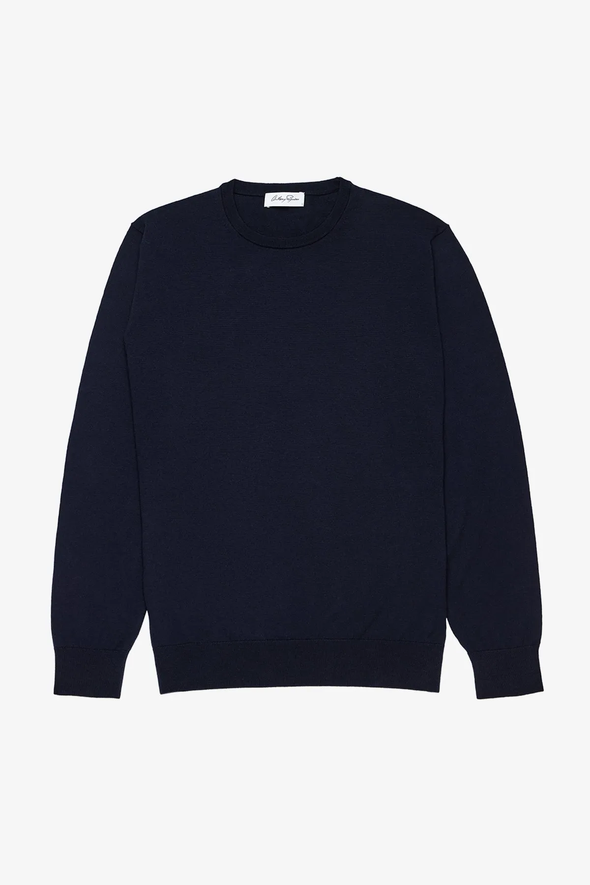 Oscar - Navy Crewneck Knit