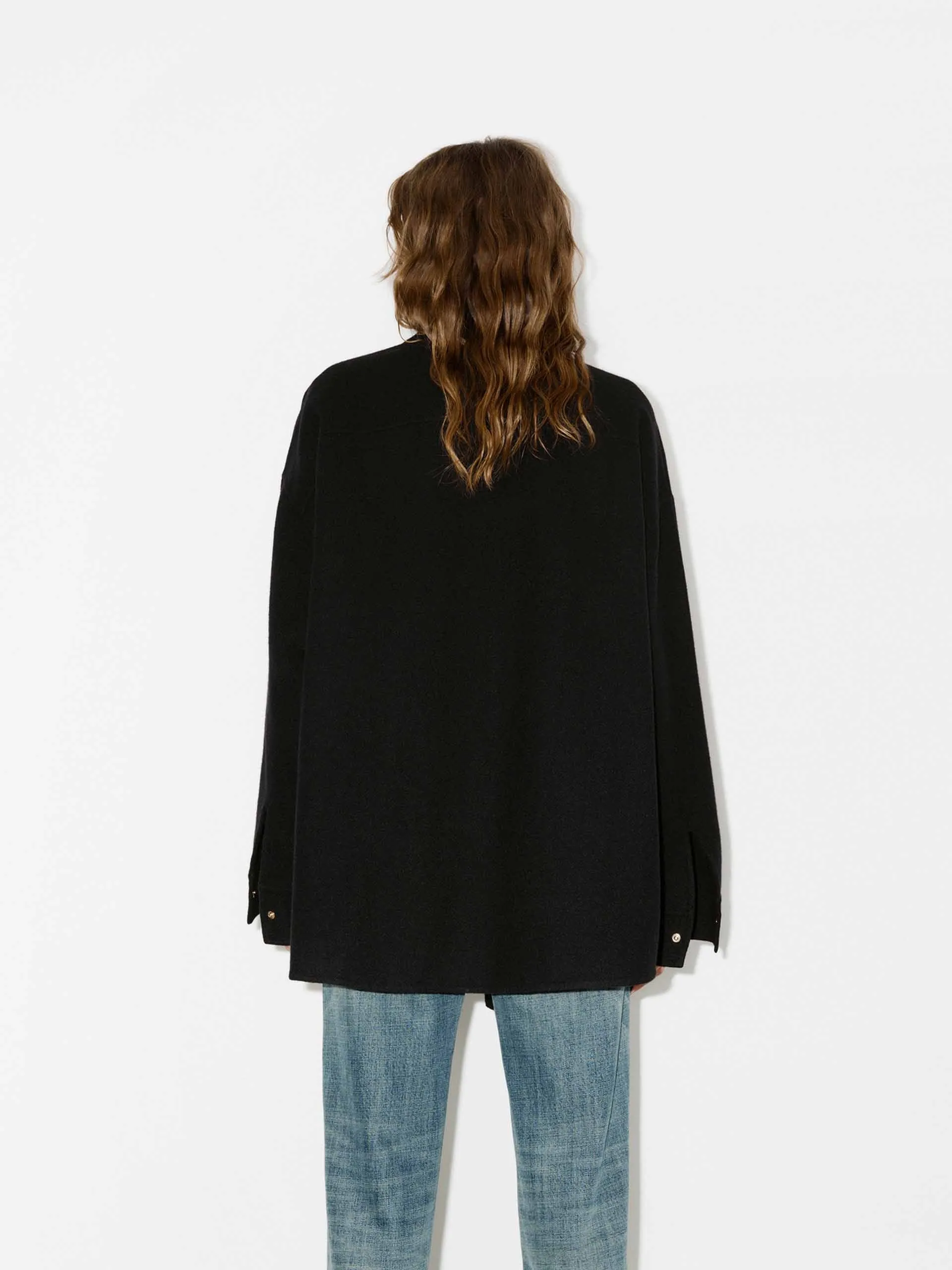 Oversized Wool Overshirt