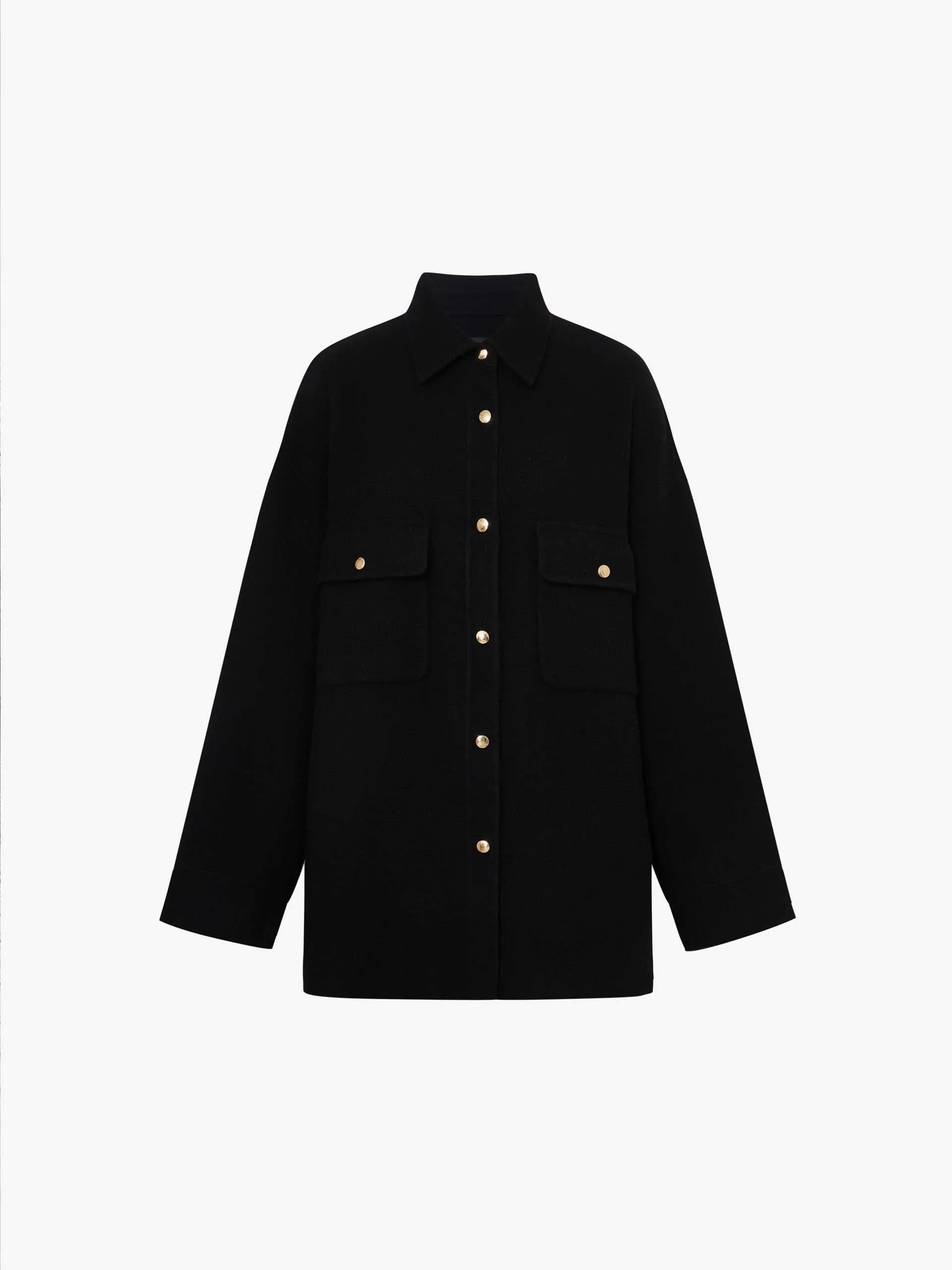 Oversized Wool Overshirt