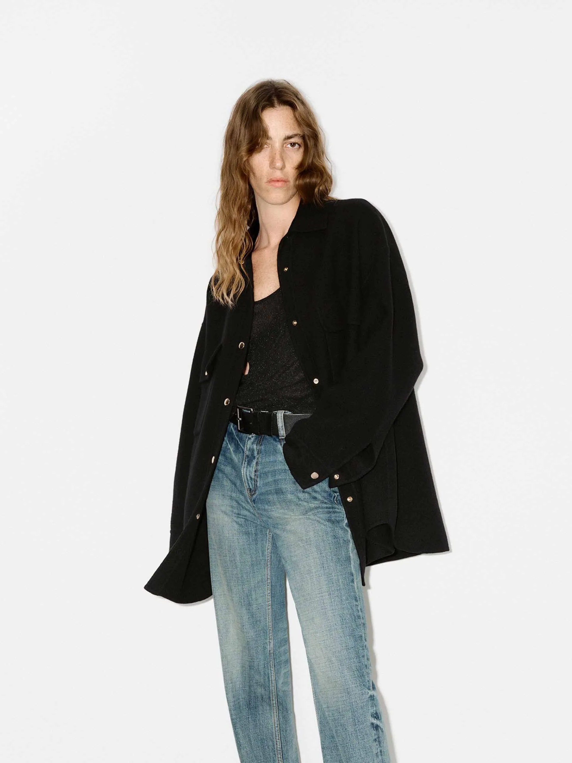 Oversized Wool Overshirt