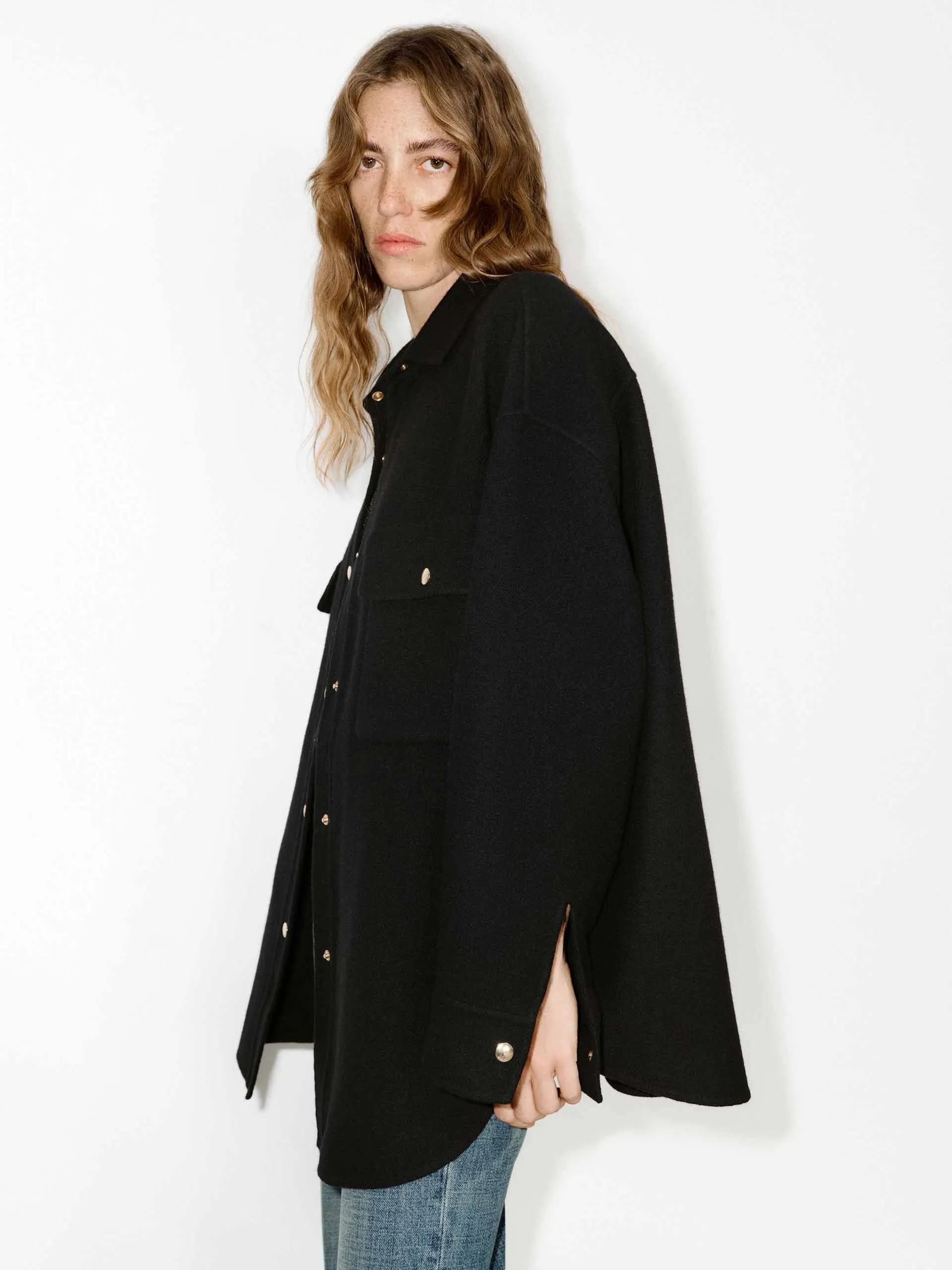 Oversized Wool Overshirt