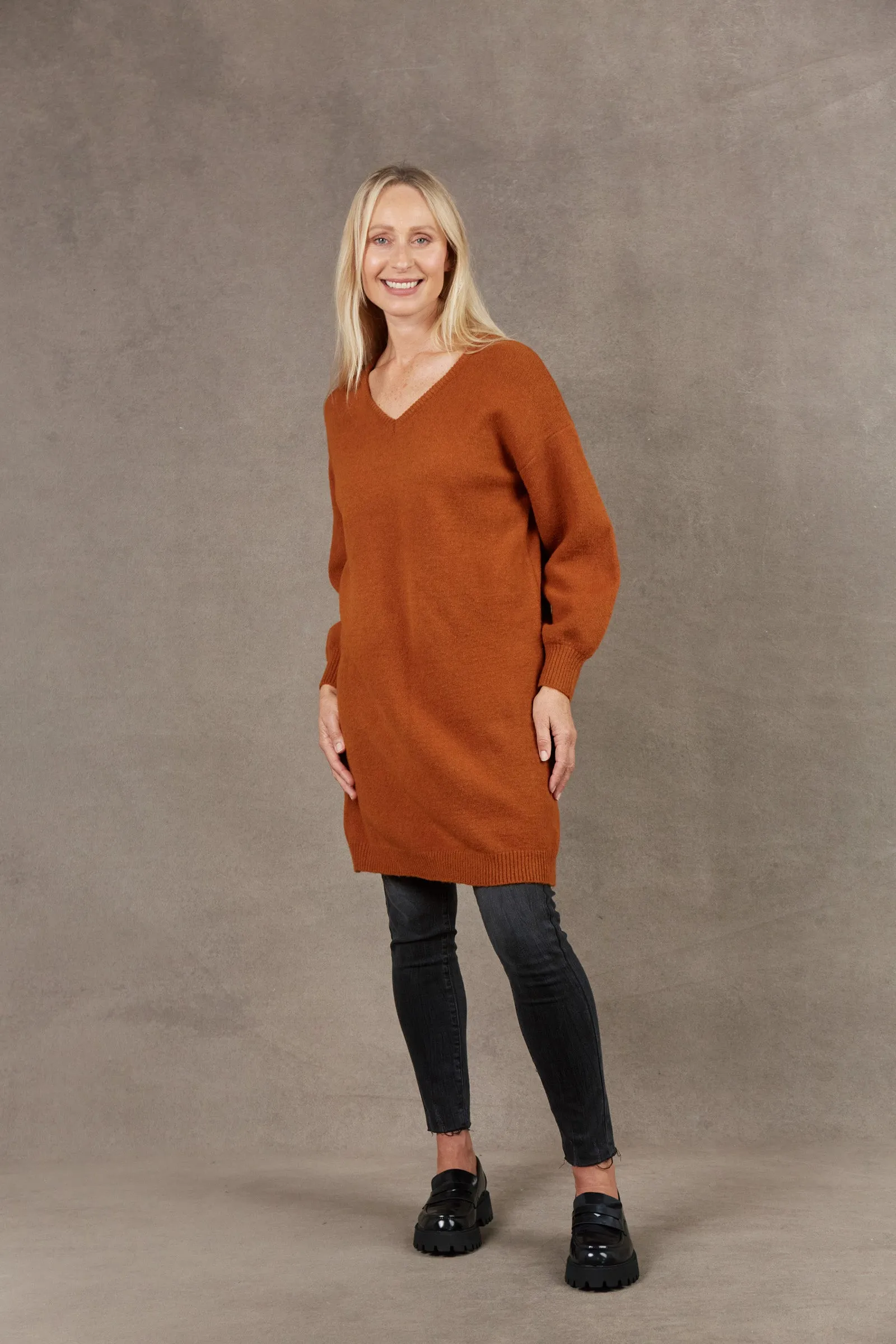 Paarl Midi Knit - Ochre