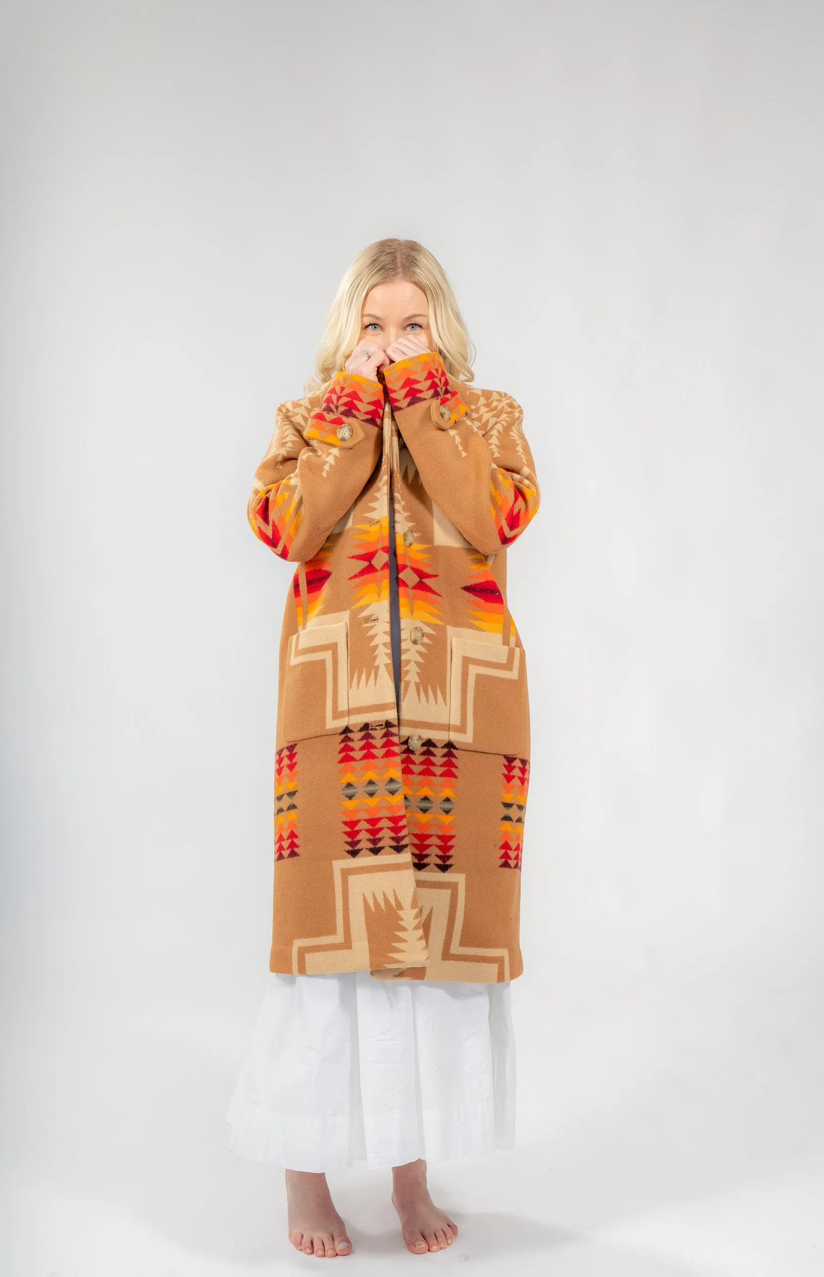 Pendleton Women's Harding Archive Blanket Coat