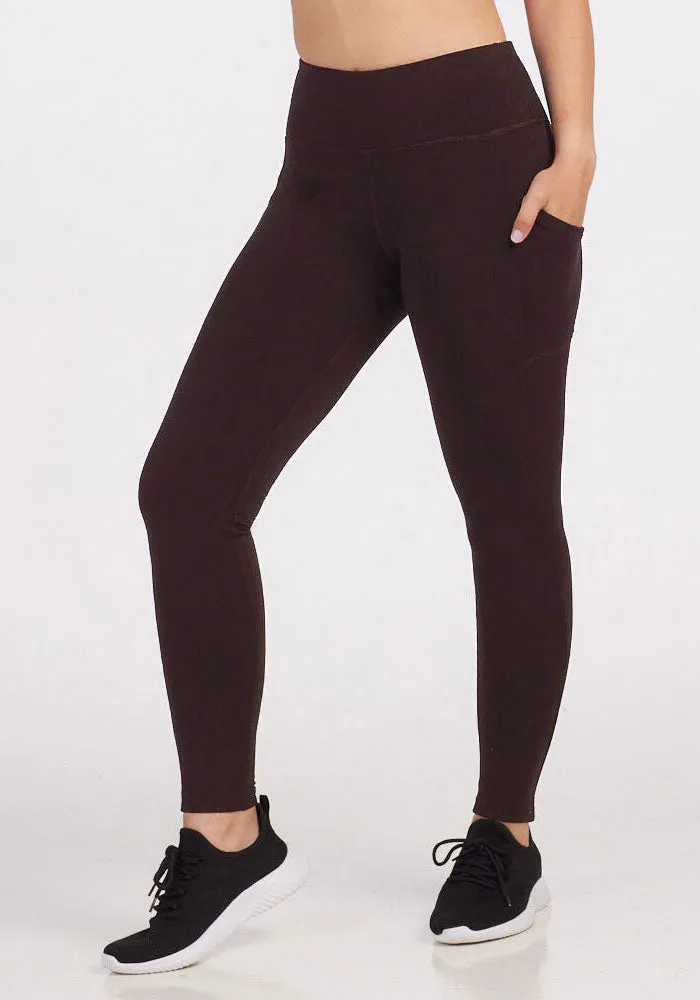 Piper Pocket Leggings - French Roast