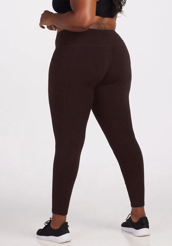 Piper Pocket Leggings - French Roast