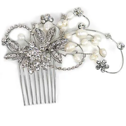 Pippa Freshwater Pearl Comb