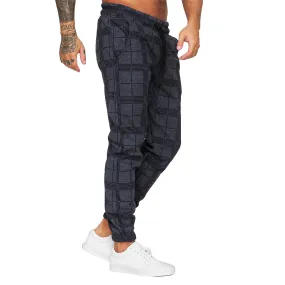 Pologize™ Valerio Checkered Casual Joggers