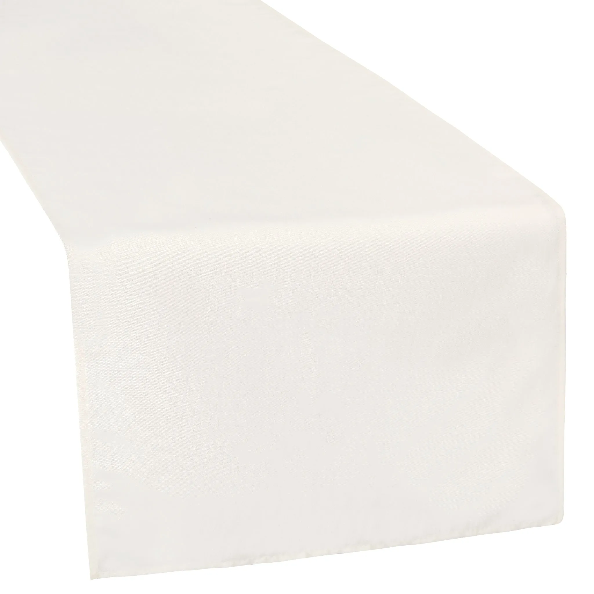 Polyester Table Runner - Ivory