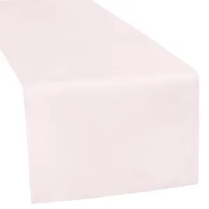 Polyester Table Runner - Pastel Pink