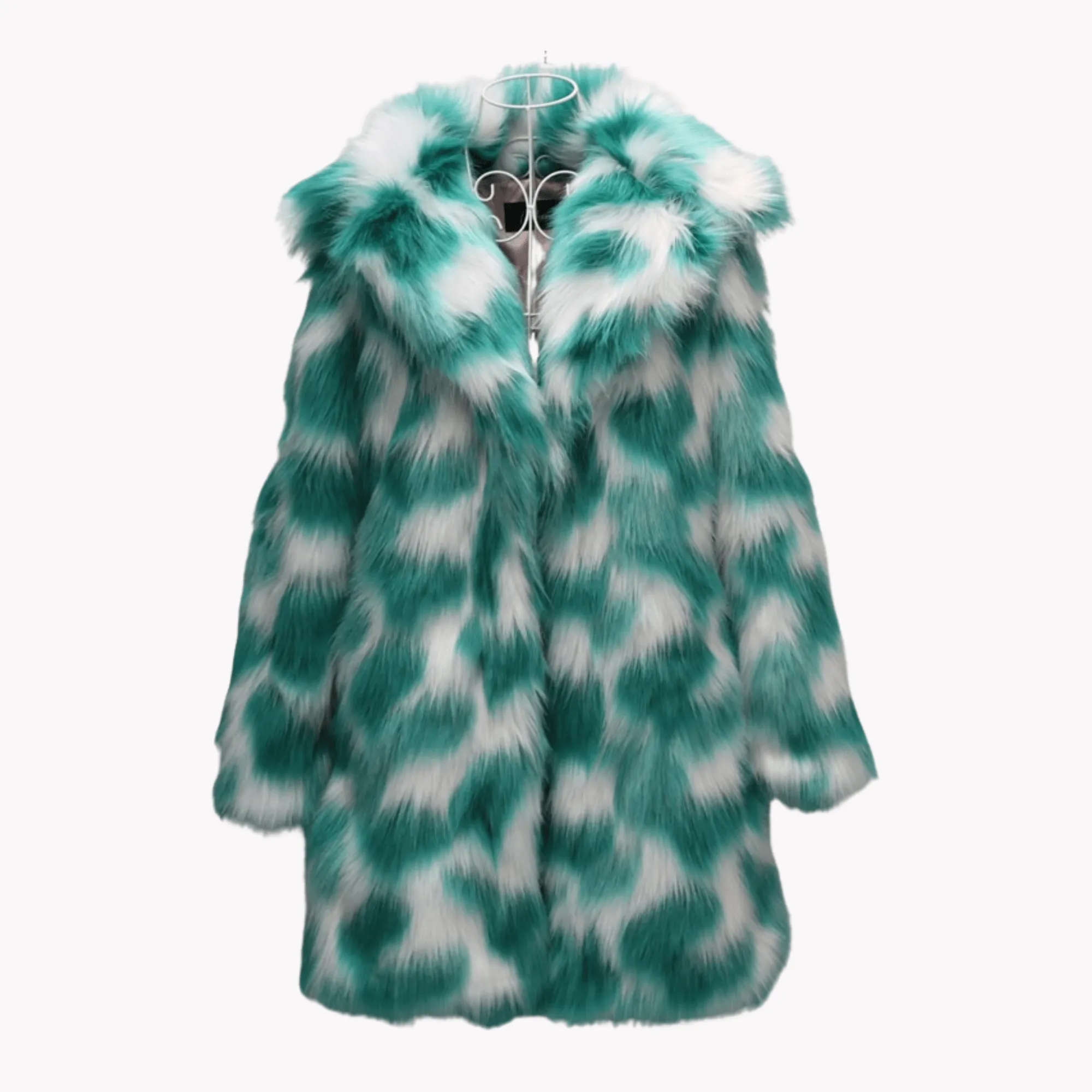 Pre Order:  Fuzzy Open-Front Coat