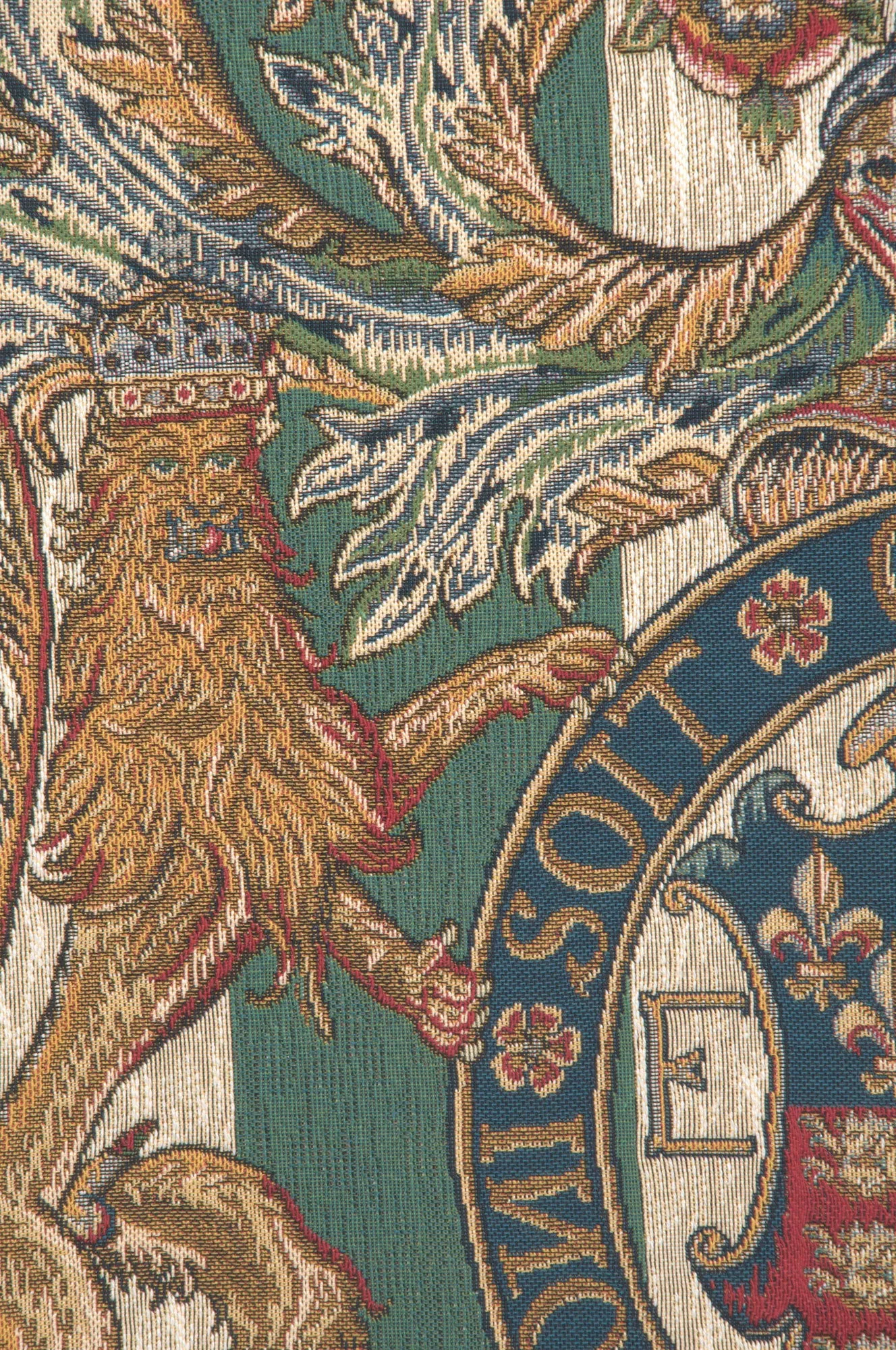 Royal Arms of England European Tapestry