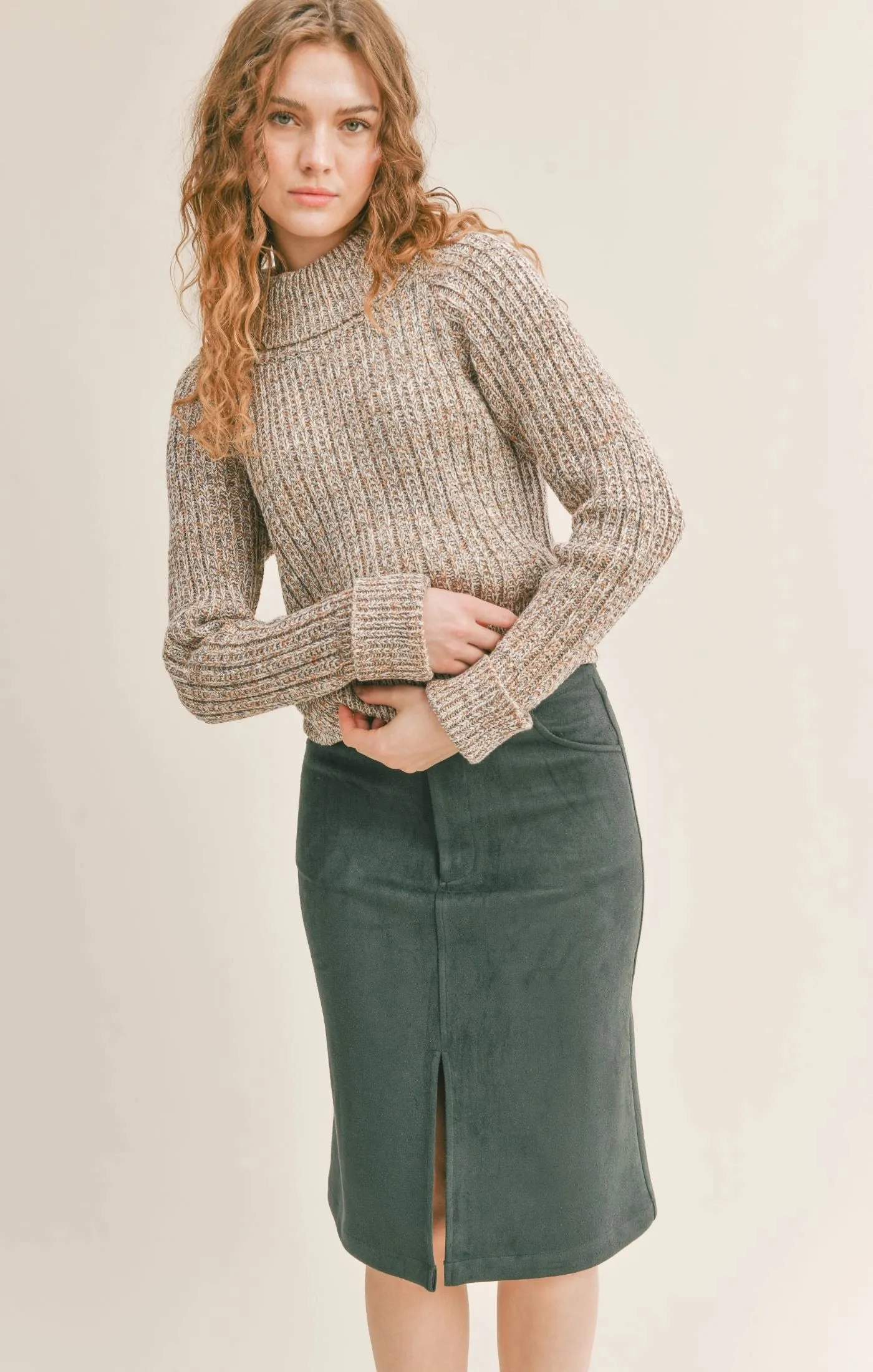 Sadie & Sage Jocelyn Turtleneck Sweater