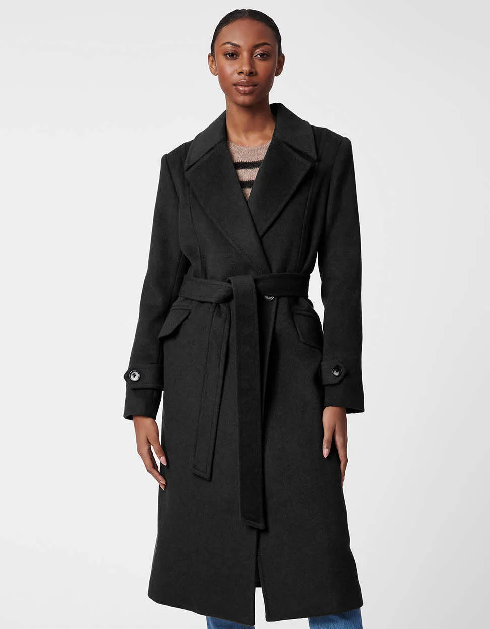 Signature Belted Wool Coat