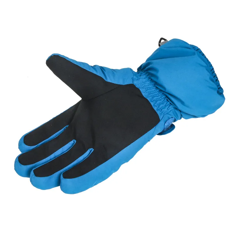 Ski Gloves Kids Outdoor Five-fingers Warm Riding Gloves Non-slip Ski Mittens