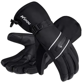 Ski Gloves Waterproof Winter Warm Gloves