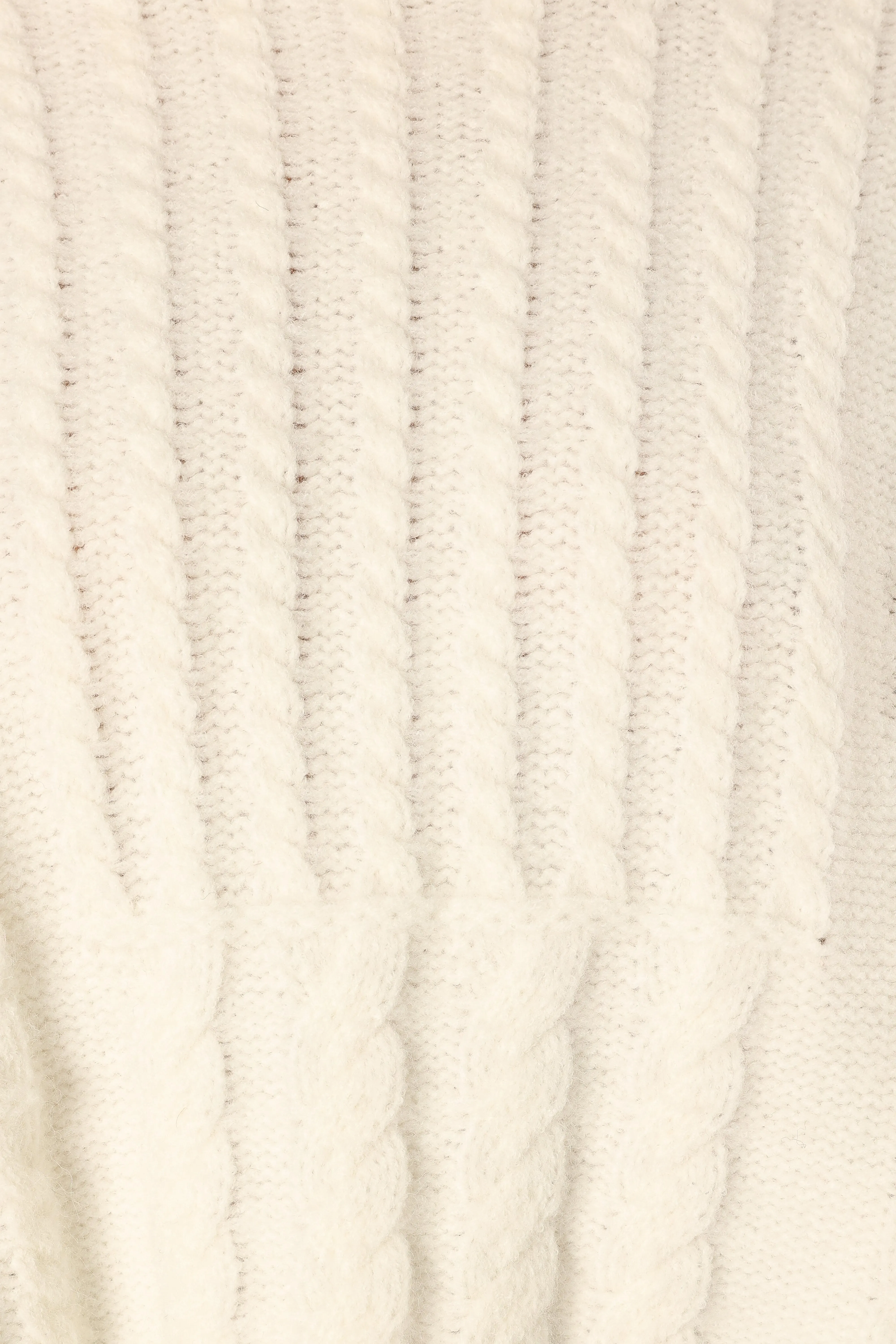 Skye Knit Sweater - White