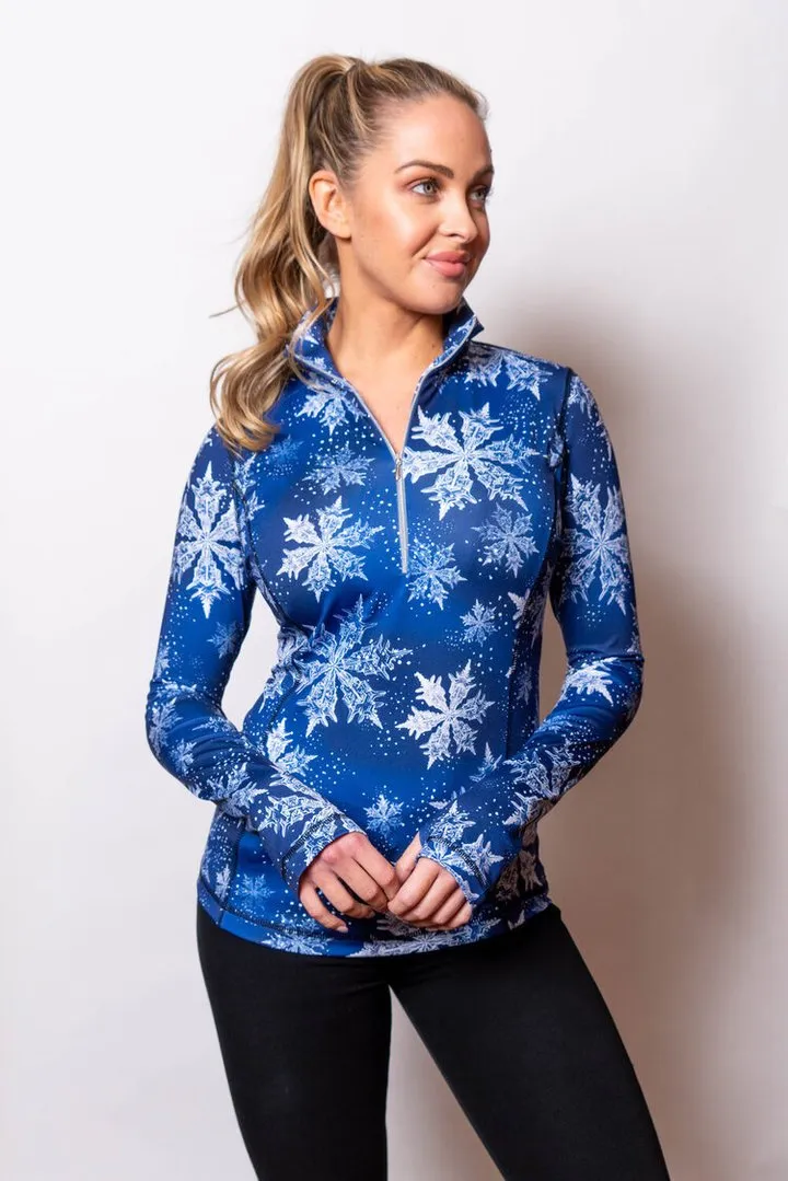 Sno Skins | Microfiber Print Turtleneck | Women's